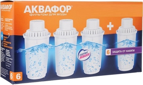 Аквафор В100-6 от накипи (компл. 4шт)