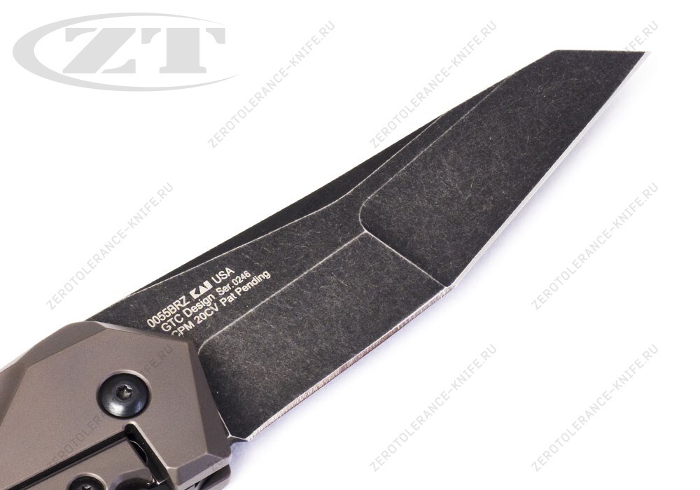 Нож Zero Tolerance 0055BRZ GTC Airborne - фотография 