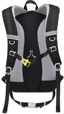 Картинка рюкзак туристический Nevo Rhino 9067-NW Black - 4