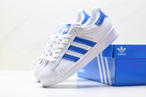 adidas Superstar 'White/Blue' 