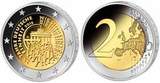 EU111 2015 Германия 25 лет Падение Берлинской стены 2 евро UNC EU111 2015 Германия 25 лет Падение Берлинской стены 2 евро UNC