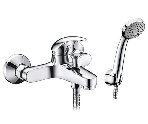 WasserKRAFT Isen 2601 Смеситель для ванны с коротким изливом, цвет: хром