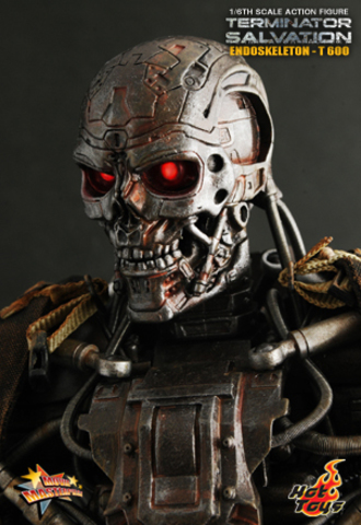 Фигурка Эндоскелет T-600 из фильма Терминатор 4 Да придет спаситель Hot Toys