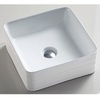 BelBagno BB1421 Раковина керамическая накладная, 39.5x39.5, цвет: белый