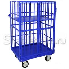 Шкаф сетчатый металлический ШСМ 6 200-Ч (800х1200х1500)
