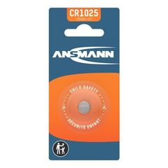 Батарейка CR 1025 ANSMANN 3V (Premium)
