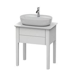 Duravit Luv LU956003636 База напольная, 743x688x450, 1 выдв.ящик, цвет белый шелковисто-матовый фото