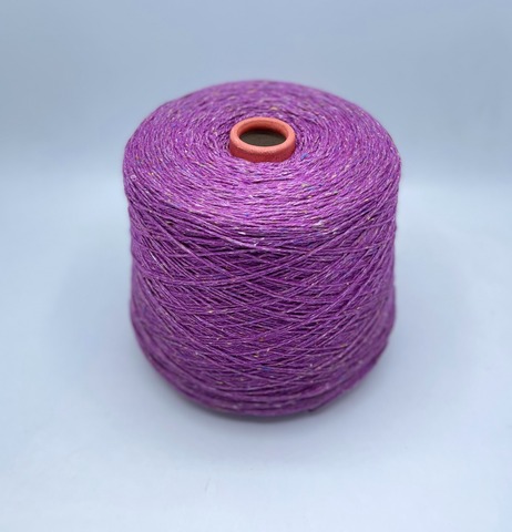 FILCOM (пр.Италия), art.Selene,3/15 500м/100 гр. 80%Шелк малберри 20%Кашемир, цвет-Светло-фиолетовый, твид, арт-26584