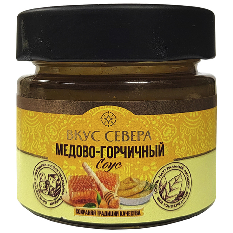 Соус медово-горчичный Вкус Севера 100 г