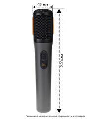 Беспроводной микрофон JBL PartyBox Wireless Mic (2 шт)