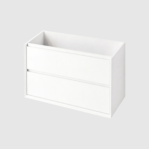 Nofer COOL CL.080.WM Тумба под раковину с 2 ящиками 80x45x54, белый