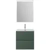 BelBagno UNO-700-2C-SO-VO База под раковину подвесная с фрезерованными ручками по всей длине фасада с двумя выкатными ящиками, Еловый Матовый, 700x455x608