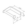 Am.Pm A50A34100 Inspire V2.0. Держатель для туалетной бумаги. хром. шт