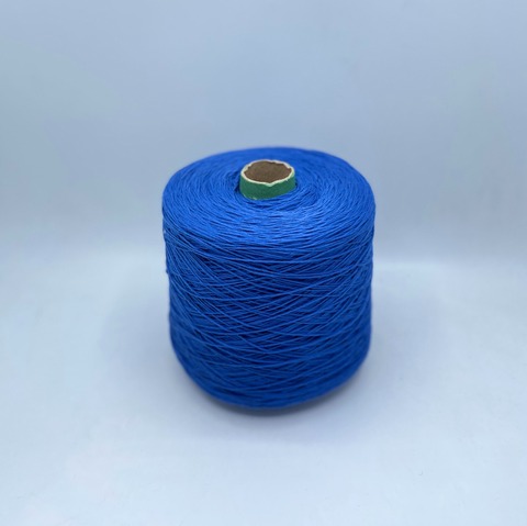 Бобинная пряжа (пр.Италия), art-USA Cotton supersoft , 325м/100гр. 100% Хлопок Pettinato(чесаный хлопок)  цвет-Василек, арт.29968