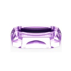 Decor Walther Kristall 0931680 Мыльница, цвет: фиолетовый фото