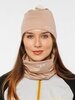 Лыжная шапка Moax Tauri Stretch унисекс бежевая - 2