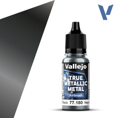 Vallejo True Metallic Metal - Obsidian Black (Airbrush)