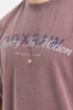 Футболка Boxraw Poetry In Motion Oversized Бордовый
