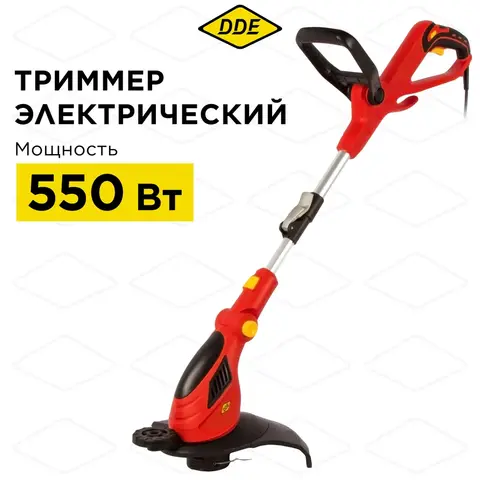 Триммер электрический DDE ET550 (550 Вт ниж двиг 4 регулировки) (791-844)