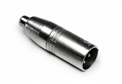 INVOTONE AD400 - переходник RCA, 3P XLR папа, корпус металл