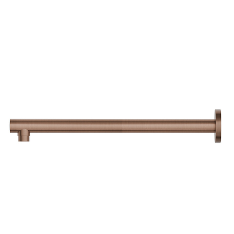 Newform X-STEEL 316 29390X.59.067 Кронштейн для верхнего душа, настенный., L=350 мм, G1/2", цвет: PVD Brushed copper bronze