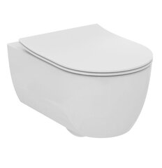 Ideal Standard Blend Curve T4655MA Унитаз подвесной безободковый с технологией смыва RimLS+®, глубокий смыв, с крепежом фото