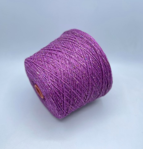FILCOM (пр.Италия), art.Selene,3/15 500м/100 гр. 80%Шелк малберри 20%Кашемир, цвет-Светло-фиолетовый, твид, арт-26584