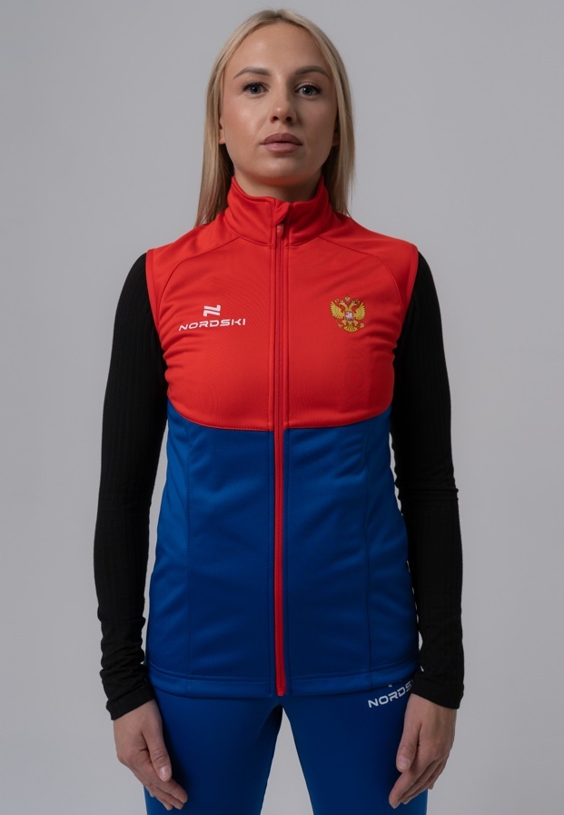 Nordski Premium Patriot лыжная жилетка женская