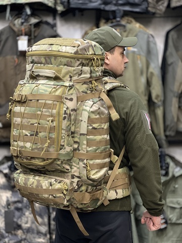 Рюкзак рейдовый 7.62, 100 л, Мультикам