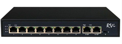 Коммутатор RVi-1NS08F-2T (1G)