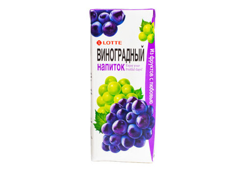 Напиток ЛОТТЕ со вкусом винограда, 190мл