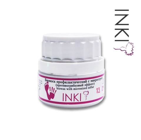 Inki Биовоск профилактический с микросерой/Biowax with antifungal effect 35 г купить за 724&nbsp;руб