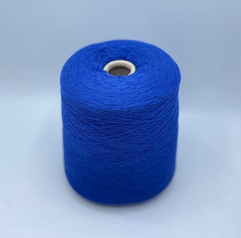 Loro Piana (пр.Италия), art.Cashmere, 2/28 1400/100гр. 100%кашемир, цвет-Синий василек, арт.27084