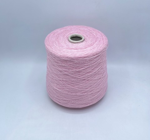 Бобинная пряжа (пр.Италия) art-Binarino 550м/100гр, 70% Полиамид, 30% Вискоза цвет-Розовый, арт.33735