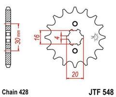 Звезда ведущая JTF548 13