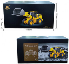 Радиоуправляемый погрузчик бульдозер HUI NA TOYS 1:16 2.4G - HN1552