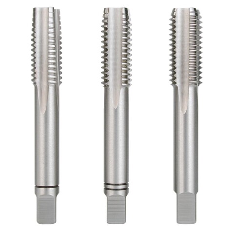 Метчик М 4,0х0,7 (Комплект 3шт, левый) DIN352 HSS-G 6h 45мм a=3,4 H-Tools 230040LIHT