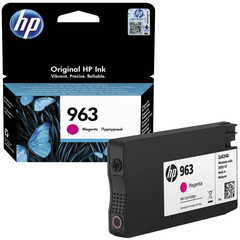 Картридж струйный HP 963 3JA24AE пурп. для OJ Pro 9010/9020