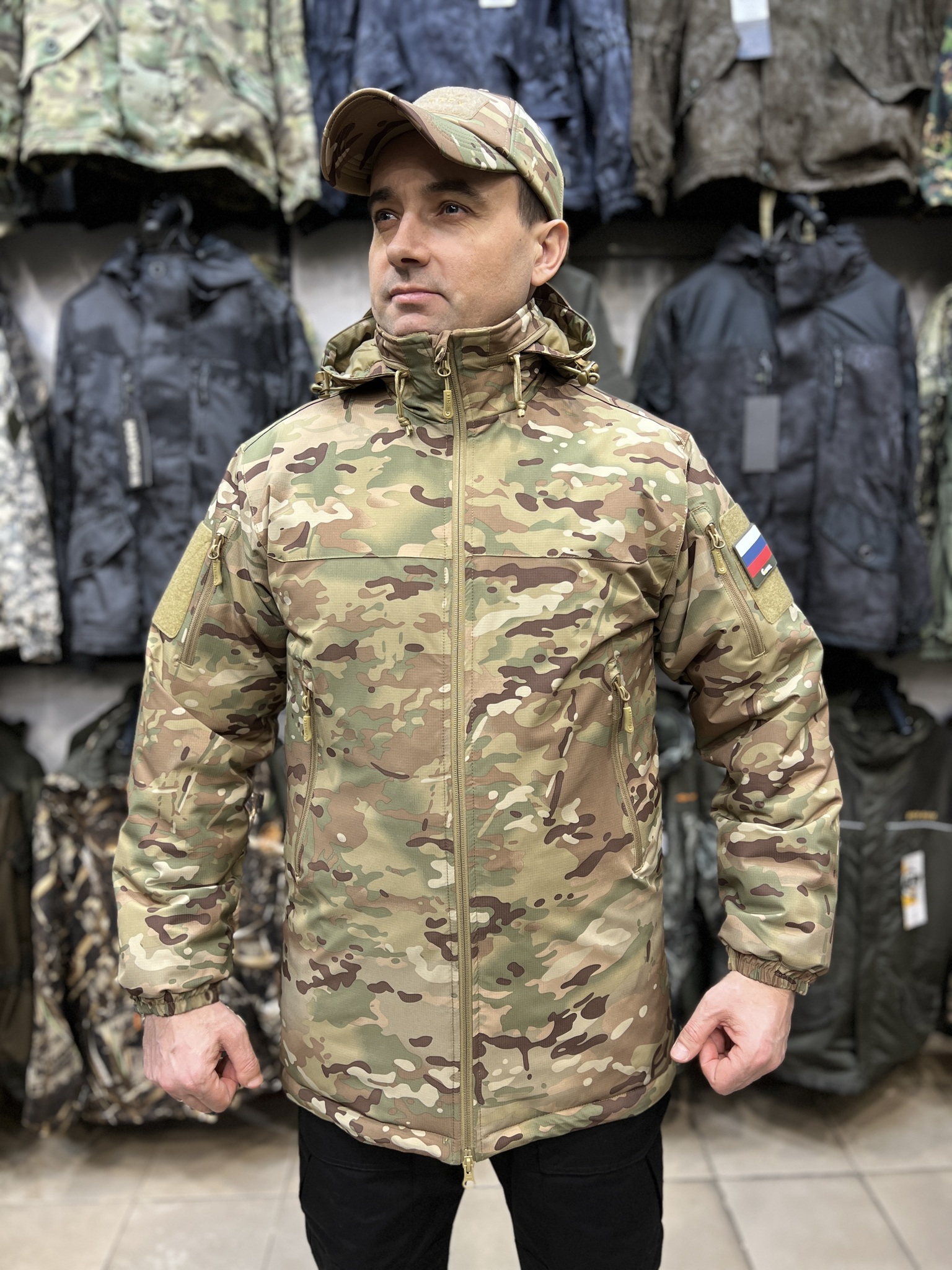 Куртка GONGTEX LONG STYLE LEVEL 7 Мультикам