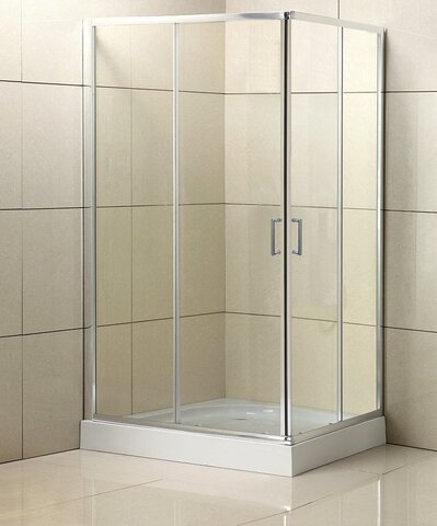 BelBagno Uno UNO-195-AH-2-120/80-C-CR Душевой уголок прямоугольный, 120x80, цвет: хром