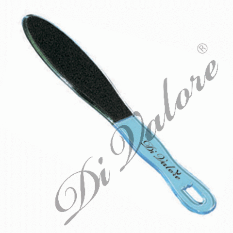 Di Valore 109-003 Терка наждачная для педикюра, абразив. 120/240 ЦВЕТНАЯ 22.8см