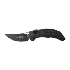 Фото Автоматический нож Microtech Brachial, сталь M390, рукоять алюминий, черный
