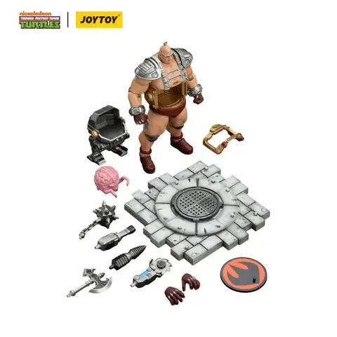 Фигурка Крэнг и Андроид масштаб 1/18 Черепашки Ниндзя JoyToy