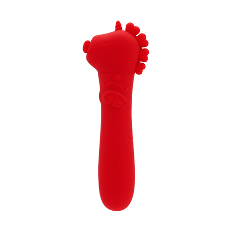 Вибропуля Unihorn USB - Cupid's Beau, красный