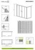 Radaway Vesta DWD+S 203180-01 Шторка на борт ванны