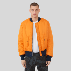 Бомбер Alpha Industries MA-1 Replica Blue (Синий)
