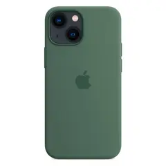 Силиконовый чехол с поддержкой MagSafe Apple Silicone Case для iPhone 13 mini, Eucalyptus (Эвкалипт)