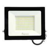 Прожектор светодиодный ДО-100w 6400К 9500 Лм IP65 черный LL-922 32103 FERON — фото 1