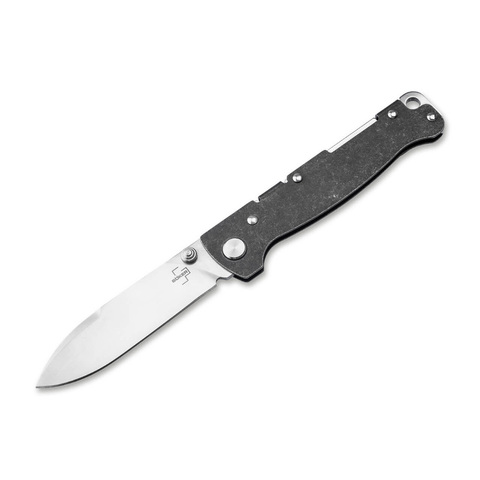 Складной нож Boker Plus Atlas Droppoint TS, сталь D2, 01BP0064
