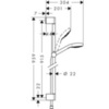 Hansgrohe Croma Select E 26595400 Душевой гарнитур 90 см